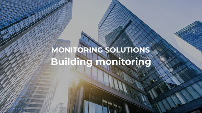 Soluzione di monitoraggio dell'edificio