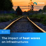 The impact of heat waves on infrastructures